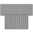 Diatomite Quick-Dry Water-Absorbing Kitchen Mat Sets - X-Large + Large Gray Mats