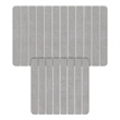 Diatomite Quick-Dry Water-Absorbing Kitchen Mat Sets - Large + Small Gray Mats