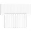 Diatomite Quick-Dry Water-Absorbing Kitchen Mat Sets -X-Large + Large White Mats
