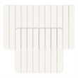 Diatomite Quick-Dry Water-Absorbing Kitchen Mat Sets - Large+Small Natural White