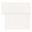 Diatomite Quick-Dry Water-Absorbing Kitchen Mat Sets-XLarge+Medium Natural White