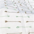 Morden Colorful Dash Cotton Fabric Shower Curtain - 70