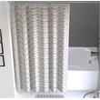 Morden Colorful Dash Cotton Fabric Shower Curtain - 70