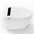 Pacific White Smart Toilet - 1.28GPF Efficient Elongated Design