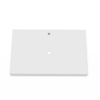 48 Inch Wide White Bathroom Solid Surface Stone Countertop For Sink