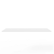 Morden 60 Inch Wide Solid Surface White Countertop
