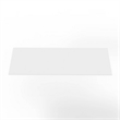 Morden 60 Inch Wide Solid Surface White Countertop