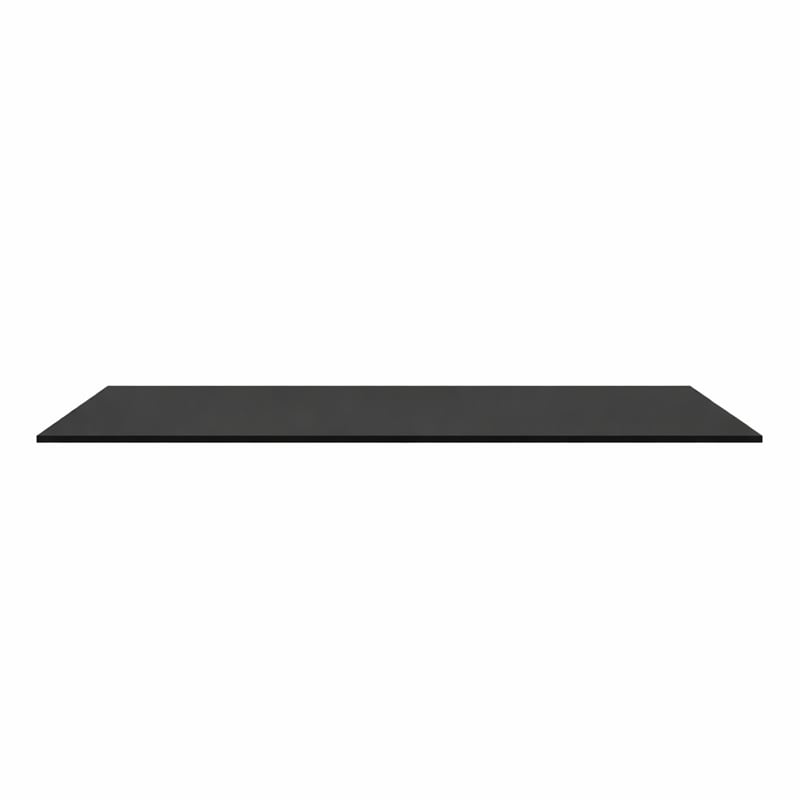 Morden 60 Inch Wide Solid Surface Black Countertop