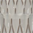 Eden Home Traditional Ceramic and Linen Table Lamp in White Patterned