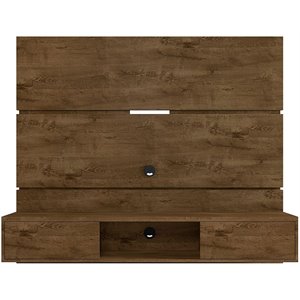 Eden Home Wood Floating Entertainment Center for TVs up to 55&quot in Brown