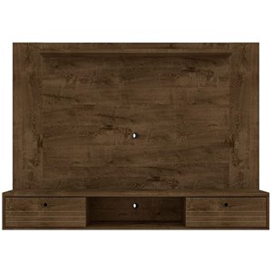 Eden Home Contemporary Wood Entertainment Center for TVs up to 65&quot in Brown