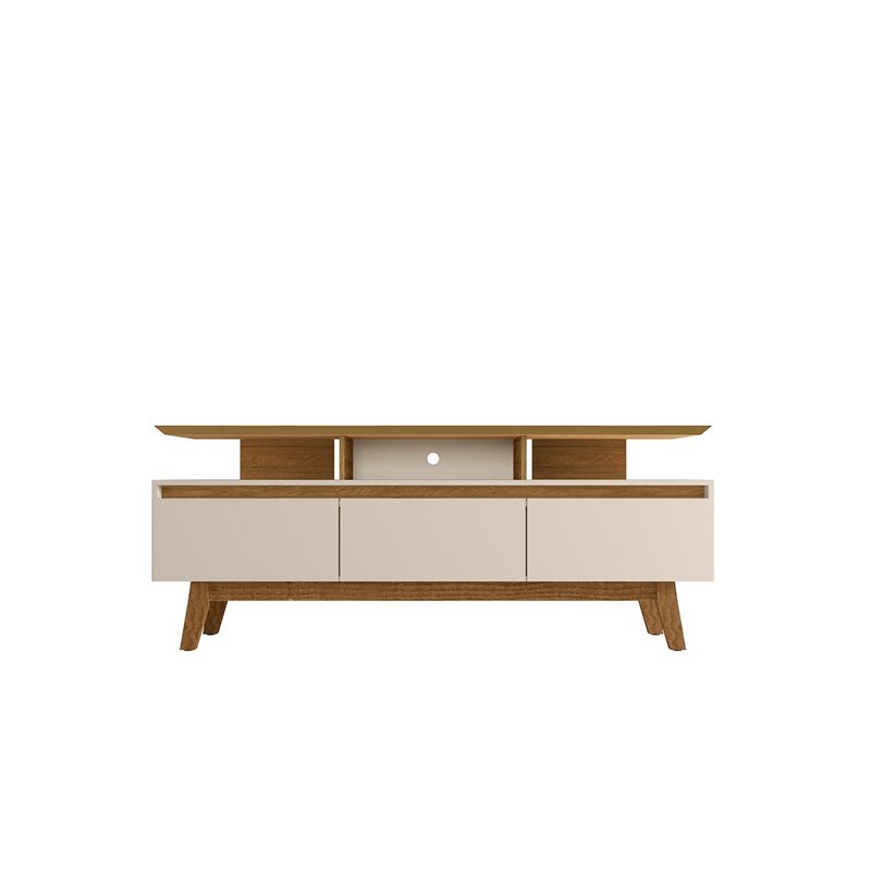 Eden Home Contemporary Wood TV Stand for TVs up to 65