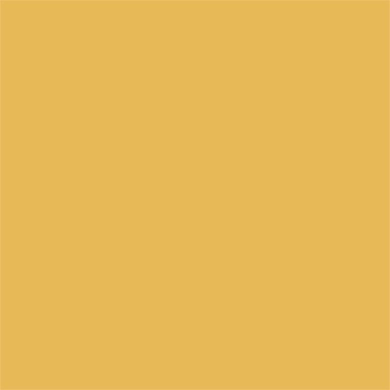 Eden Home Contemporary Linen Fabric & Wood Ottoman in Yellow/Antique Walnut