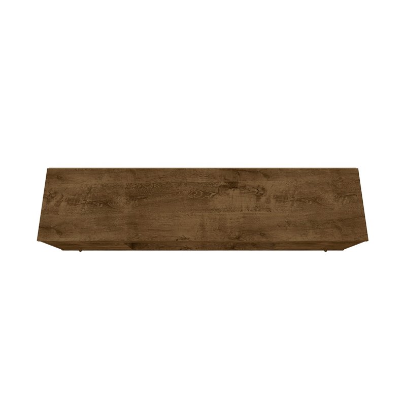 Eden Home 4 Shelves Mid-Century Wood TV Stand for TVs up to 60