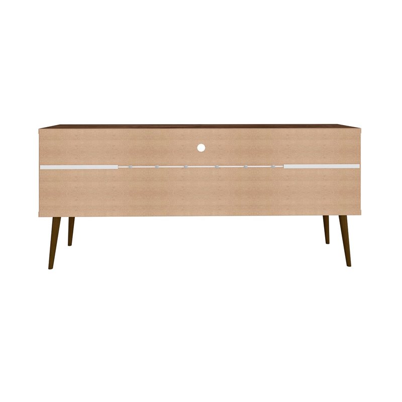 Eden Home 4 Shelves Wood TV Stand for TVs up to 60