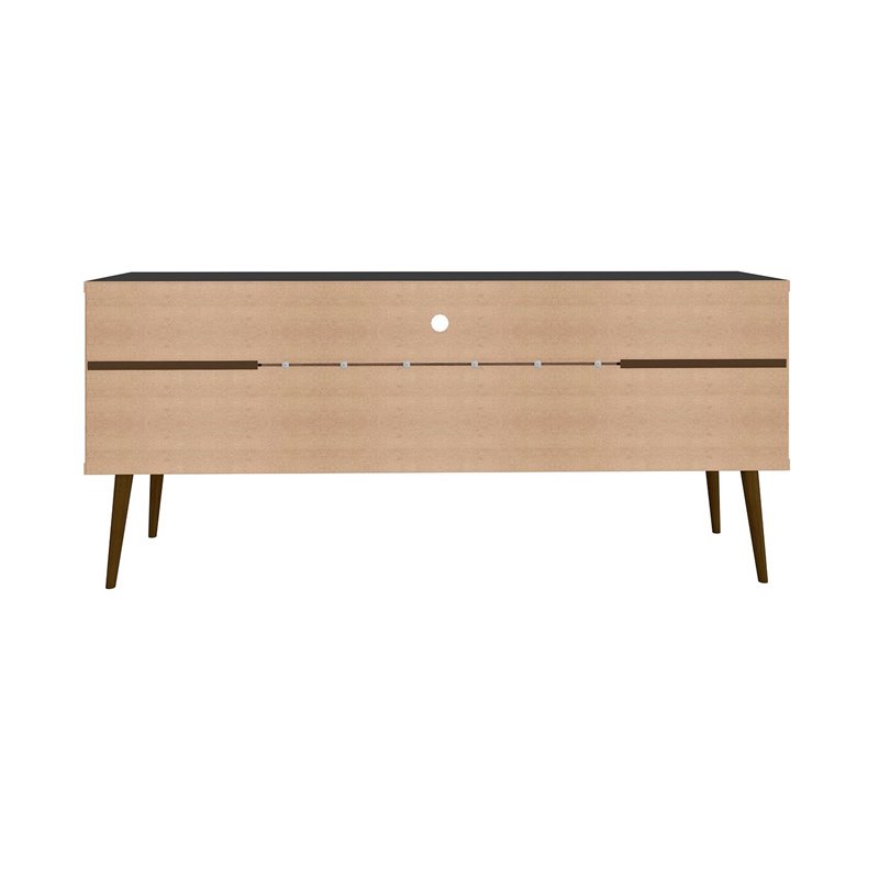 Eden Home 4 Shelves Mid-Century Wood TV Stand for TVs up to 60