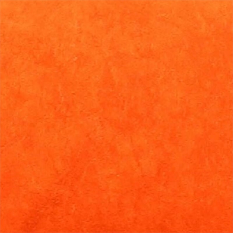 Eden Home Velvet & Metal Swivel Accent Chair in Orange/Chrome (Set of 2)