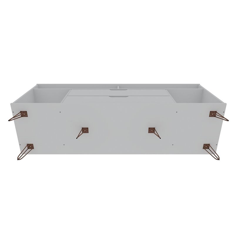 Eden Home Mid-Century Wood TV Stand for TVs up to 60