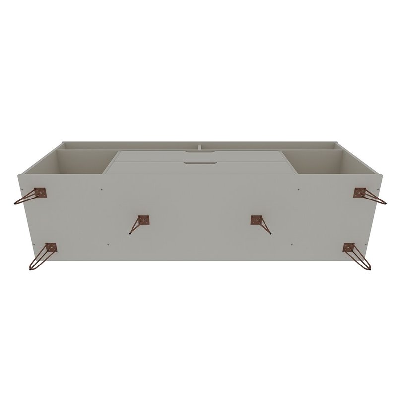 Eden Home Mid-Century Wood TV Stand for TVs up to 60
