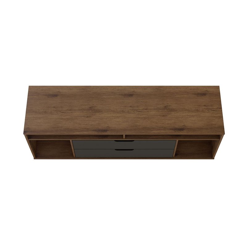 Eden Home Mid-Century Wood TV Stand for TVs up to 60