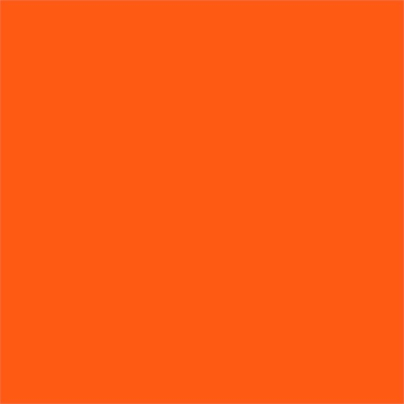 Eden Home Contemporary Faux Leather Accent Chair in Tangerine Orange