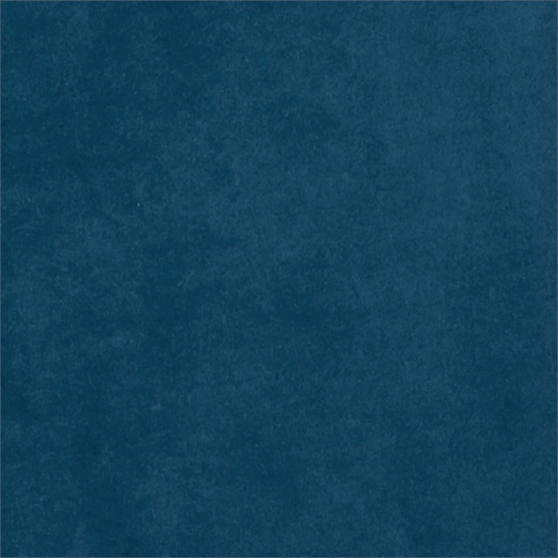 Eden Home Velvet Blue Accent Chair Rounded Shell Style 34.84