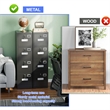 Gangmei 4 Drawer Vertical File Cabinet Metal Office Files Storage Cabinet
