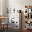 Gangmei 4 Drawer Vertical File Cabinet Metal Office Files Storage Cabinet