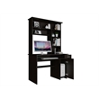 FM FURNITURE Weston Two Writing Computer Desk Engineered Wood Black
