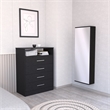 FM FURNITURE Elwood 2 Piece Bedroom Set Multi-Color Engineered Wood