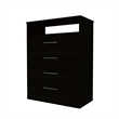 FM FURNITURE Elwood 2 Piece Bedroom Set Multi-Color Engineered Wood