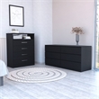 FM FURNITURE Tryon 2 Piece Bedroom Set Multi-Color Engineered Wood