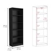 FM FURNITURE Arrey 3 Piece Living Room Set Black Engineered Wood