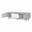 FM FURNITURE Lyman Entertainment Center Enginereed Wood White