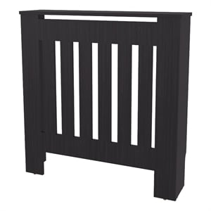 FM FURNITURE Rio Radiator Cover with Storage Space Saving Design Wengue