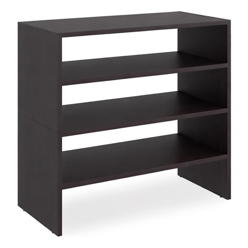 FM FURNITURE Berlin Shoe Rack with Open Shelves for Modern Home Spaces