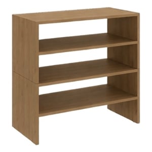 FM FURNITURE Omeo Shoe Rack with Open Shelves for Modern Home Spaces