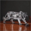 Animal Polyresin Sculpture - Golden Leopard Ornament