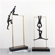 Retro Figure Ornament - Simple Metal Frame Gold