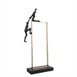 Retro Figure Ornament - Simple Metal Frame Gold