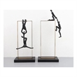 Retro Figure Ornament - Simple Metal Frame Gold