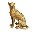 Leopard Decor - Cheetah Print Gold Accent