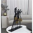 Abstract Statue - Modern Black Pedestal