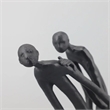 Abstract Statue - Modern Black Pedestal