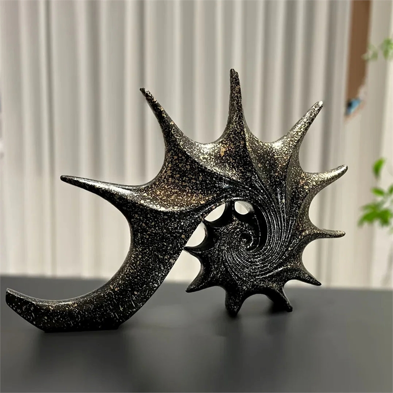 Conch Sculpture - Artistic Mediterranean Style Desktop