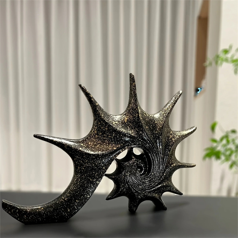 Conch Sculpture - Artistic Mediterranean Style Desktop