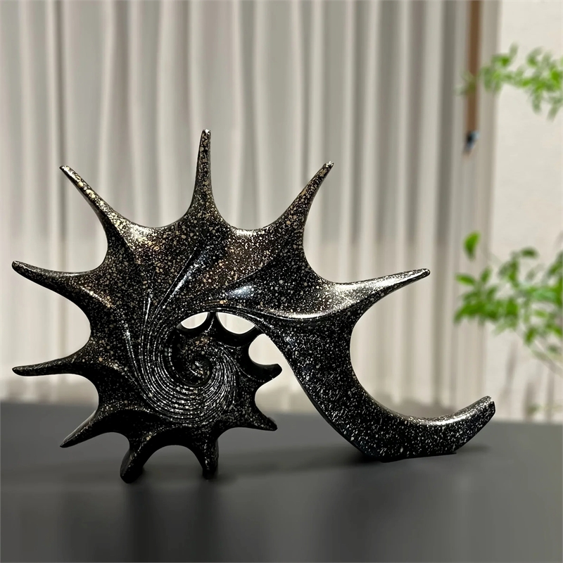 Conch Sculpture - Artistic Mediterranean Style Desktop
