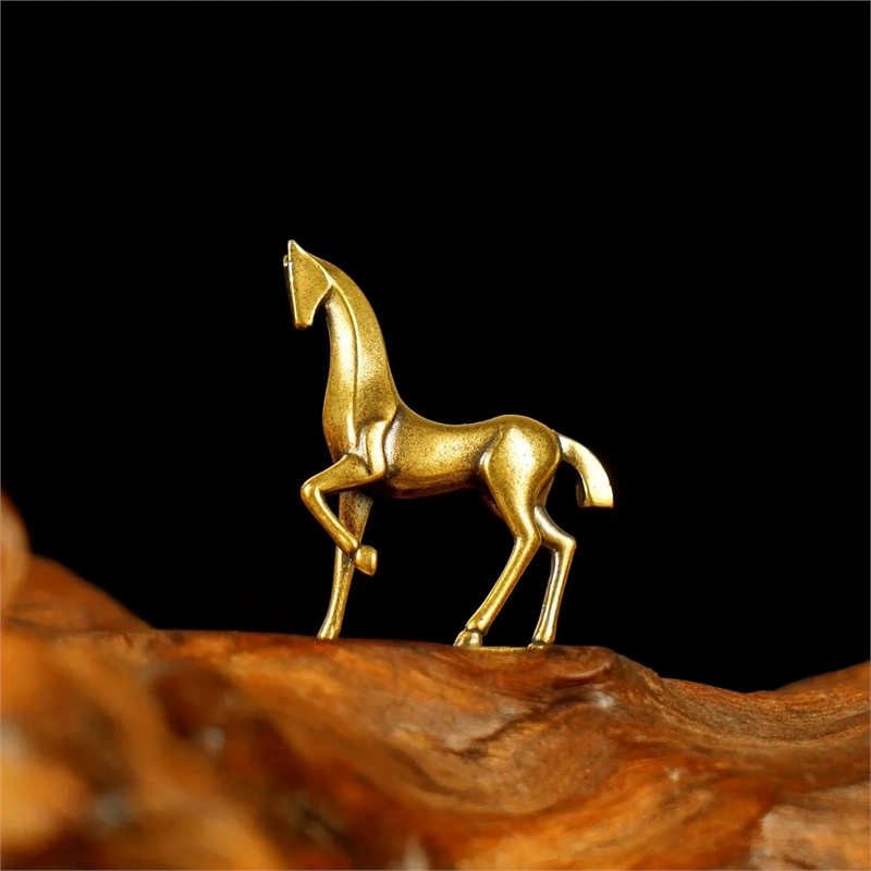 Sculpture - Abstract Brass Horse