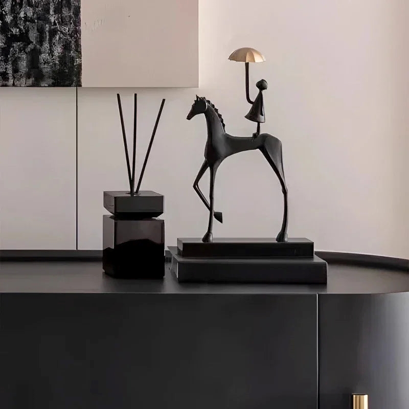 Horse Sculpture - Decorative Horse Figurine