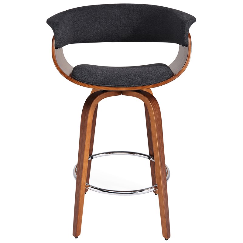 MidCentury Fabric and Bent Wood 26